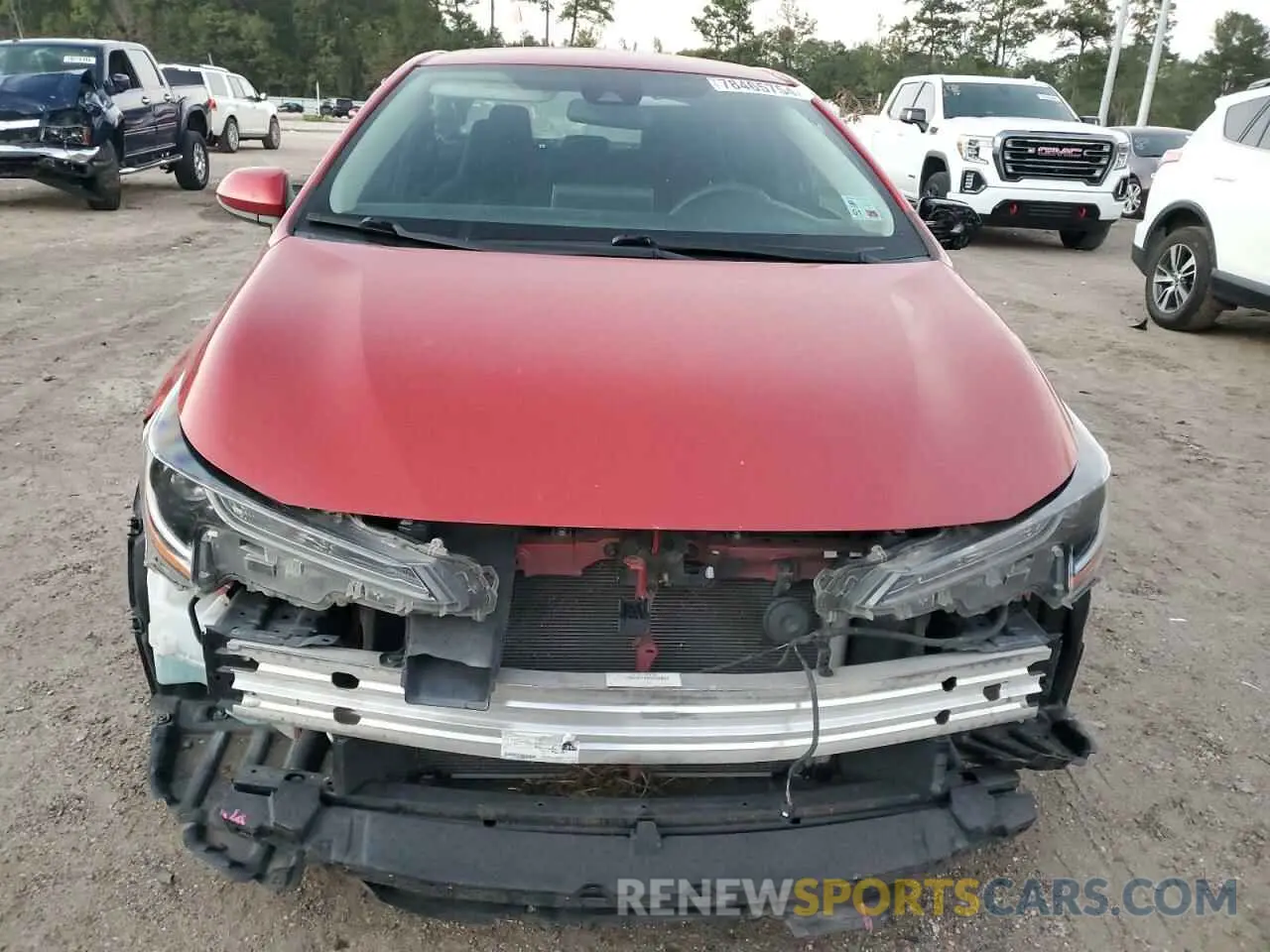5 Photograph of a damaged car 5YFEPMAE8MP203023 TOYOTA COROLLA 2021