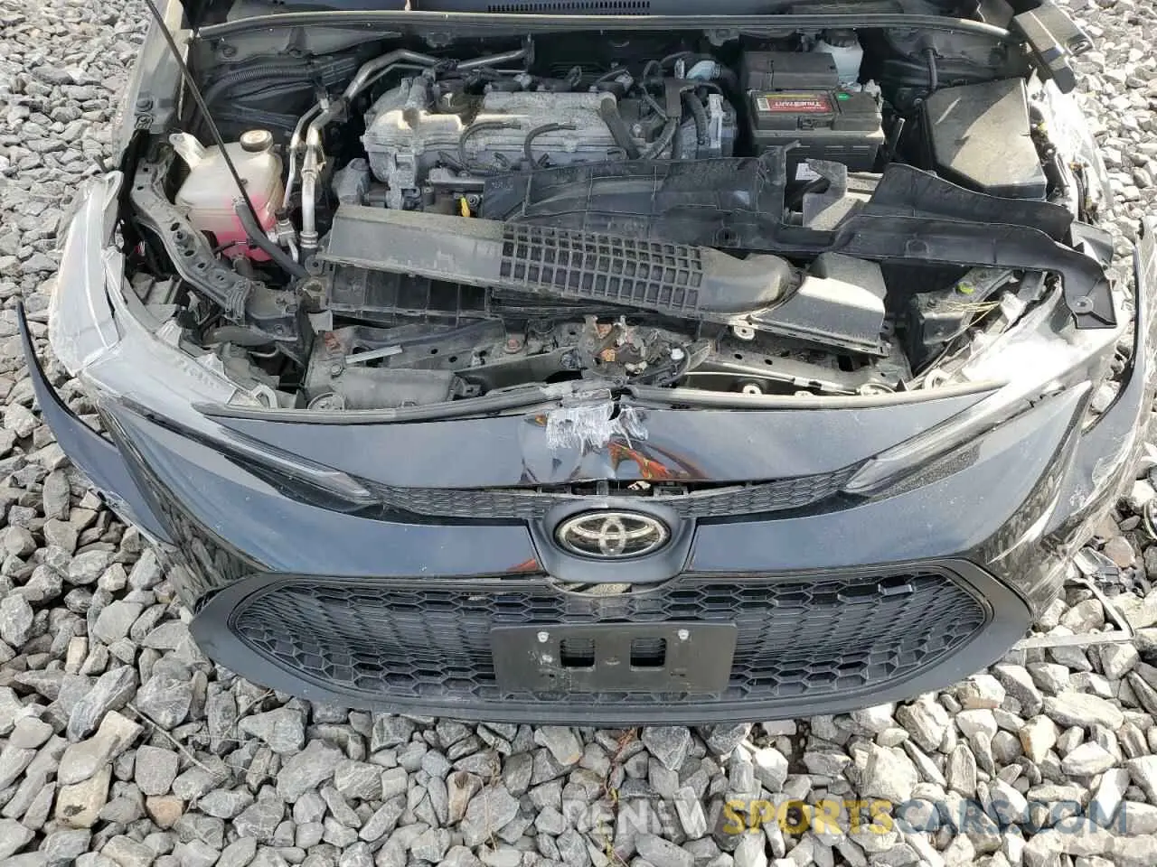 11 Photograph of a damaged car 5YFEPMAE8MP203247 TOYOTA COROLLA 2021