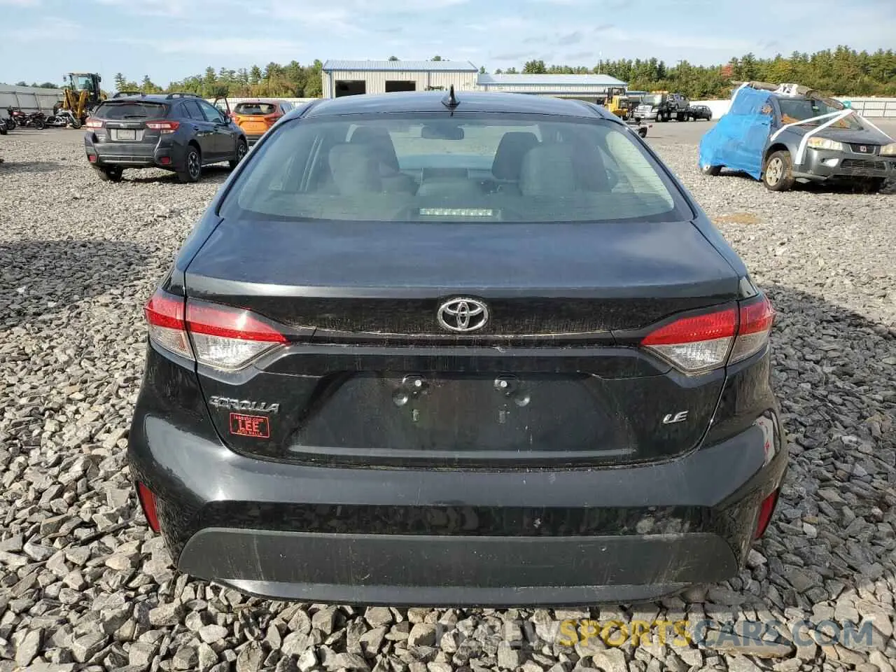 6 Photograph of a damaged car 5YFEPMAE8MP203247 TOYOTA COROLLA 2021