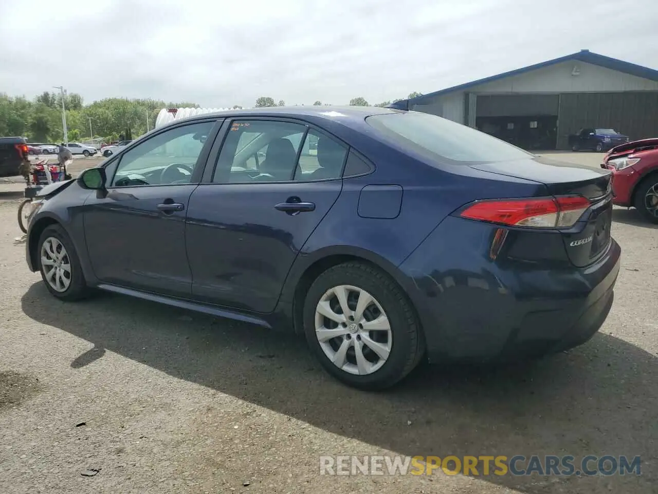 2 Photograph of a damaged car 5YFEPMAE8MP205029 TOYOTA COROLLA 2021