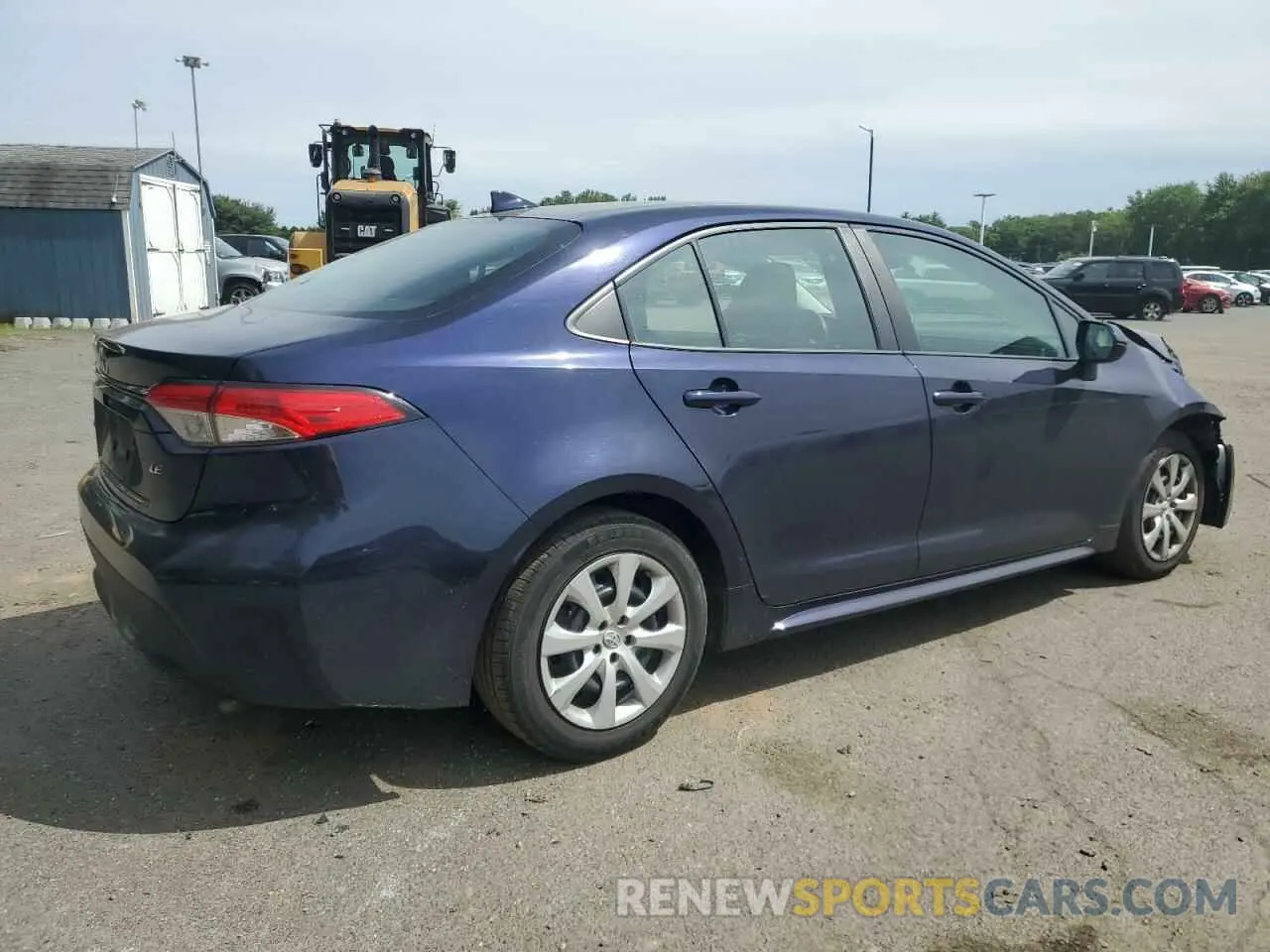 3 Photograph of a damaged car 5YFEPMAE8MP205029 TOYOTA COROLLA 2021