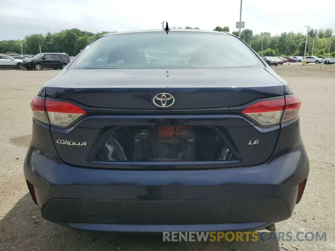 6 Photograph of a damaged car 5YFEPMAE8MP205029 TOYOTA COROLLA 2021
