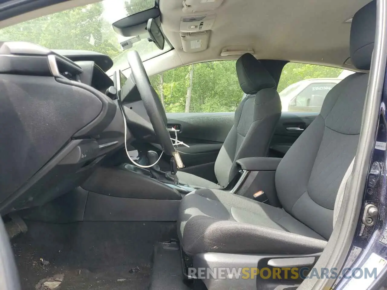 7 Photograph of a damaged car 5YFEPMAE8MP205029 TOYOTA COROLLA 2021