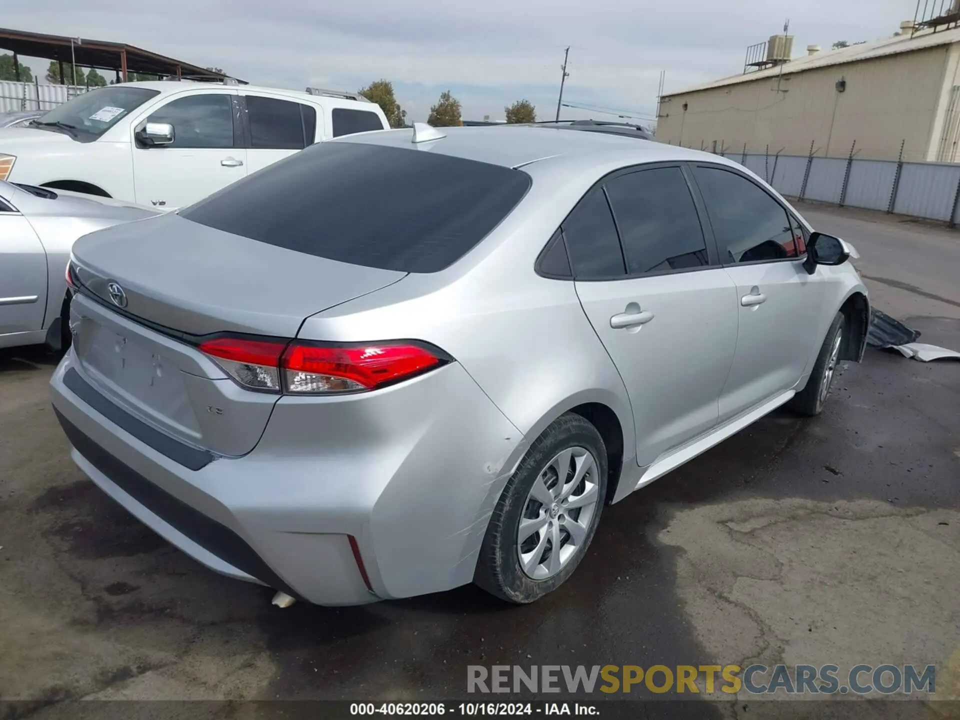4 Photograph of a damaged car 5YFEPMAE8MP205645 TOYOTA COROLLA 2021