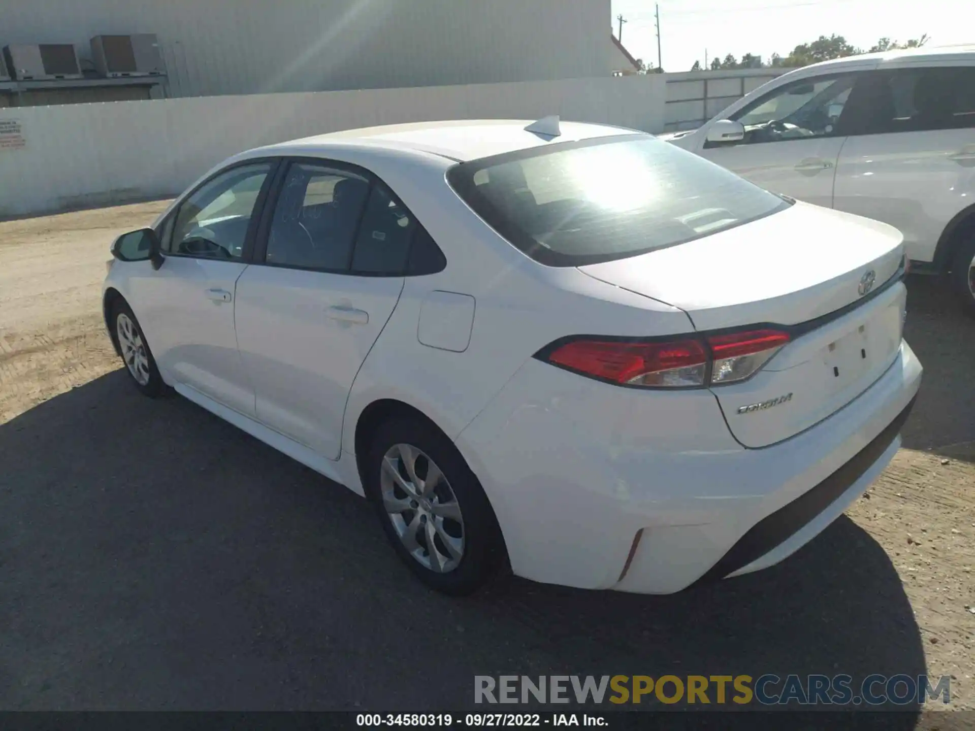 3 Photograph of a damaged car 5YFEPMAE8MP208979 TOYOTA COROLLA 2021