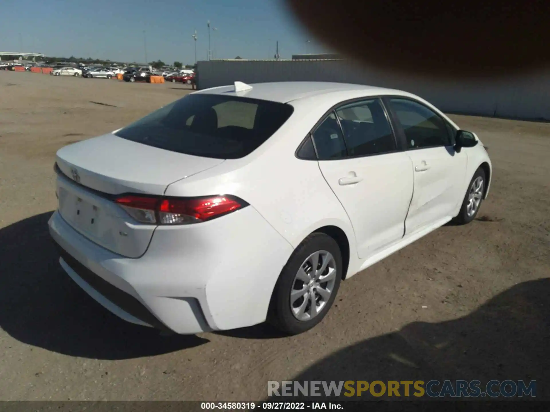 4 Photograph of a damaged car 5YFEPMAE8MP208979 TOYOTA COROLLA 2021