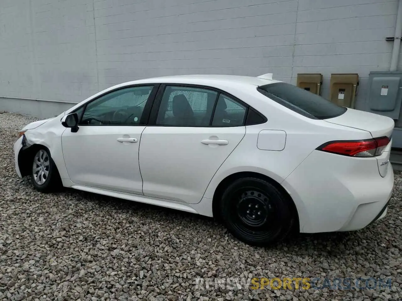 2 Photograph of a damaged car 5YFEPMAE8MP215429 TOYOTA COROLLA 2021