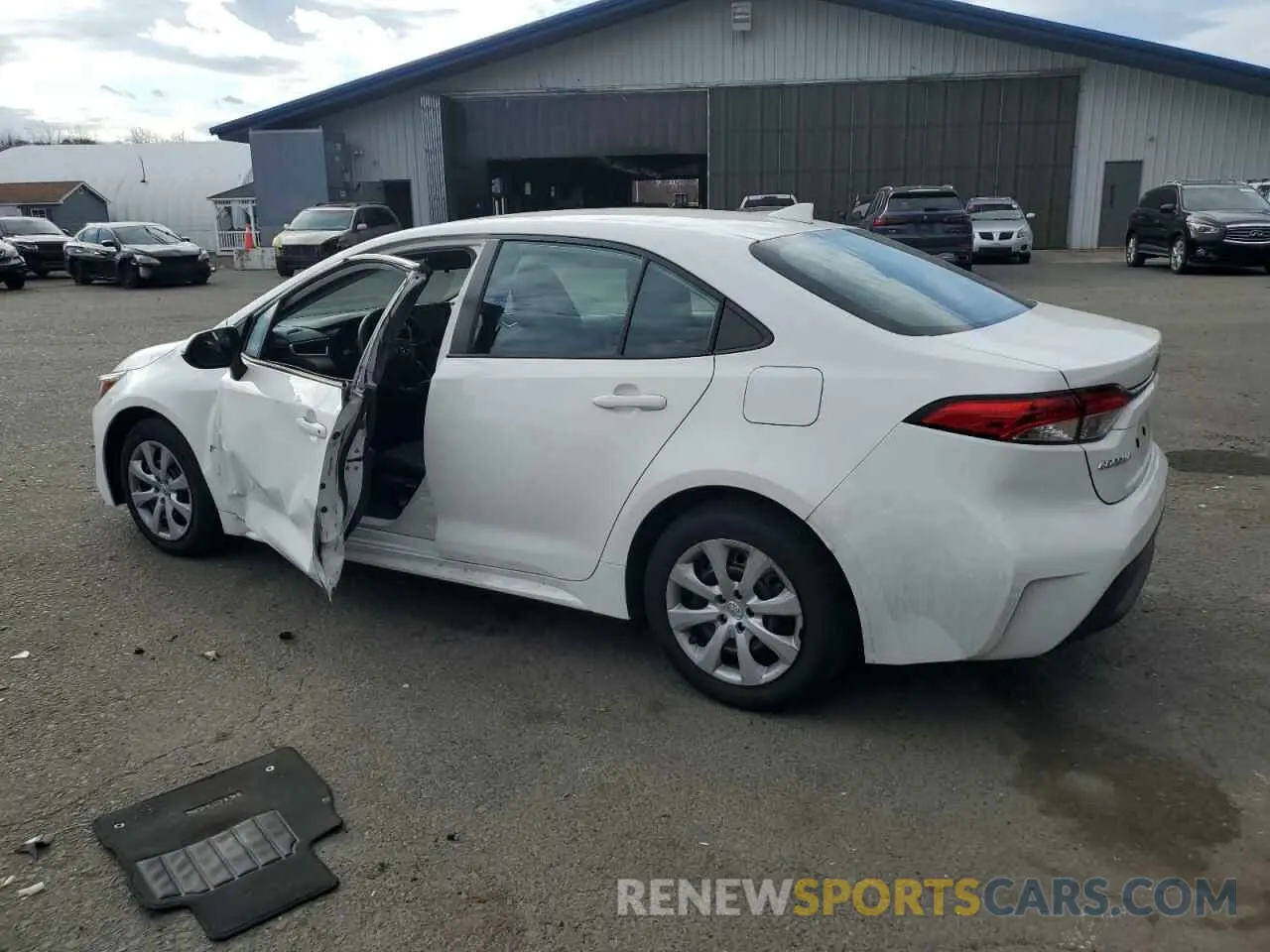 2 Photograph of a damaged car 5YFEPMAE8MP217830 TOYOTA COROLLA 2021