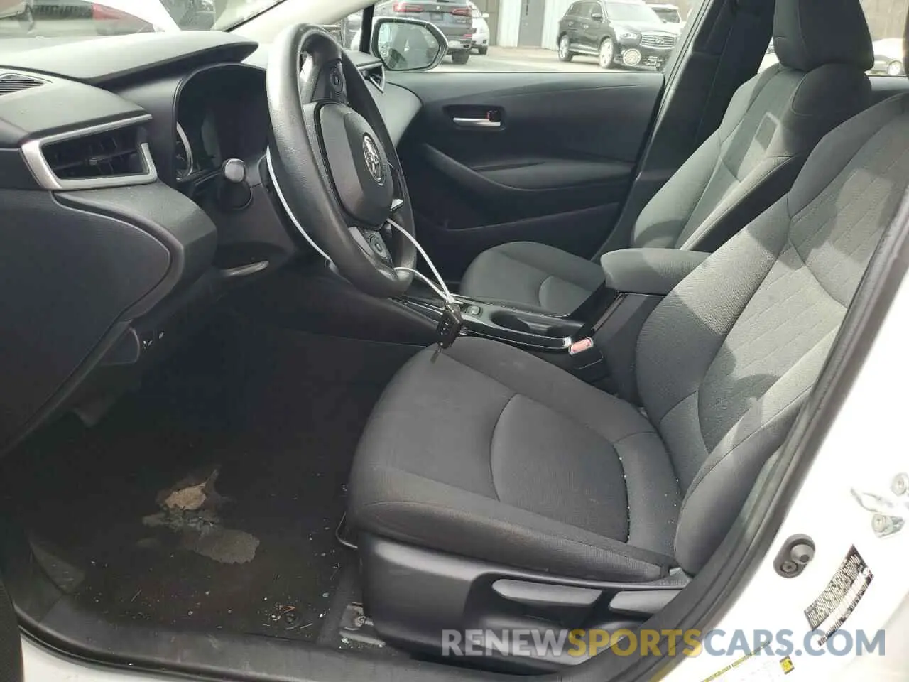 7 Photograph of a damaged car 5YFEPMAE8MP217830 TOYOTA COROLLA 2021