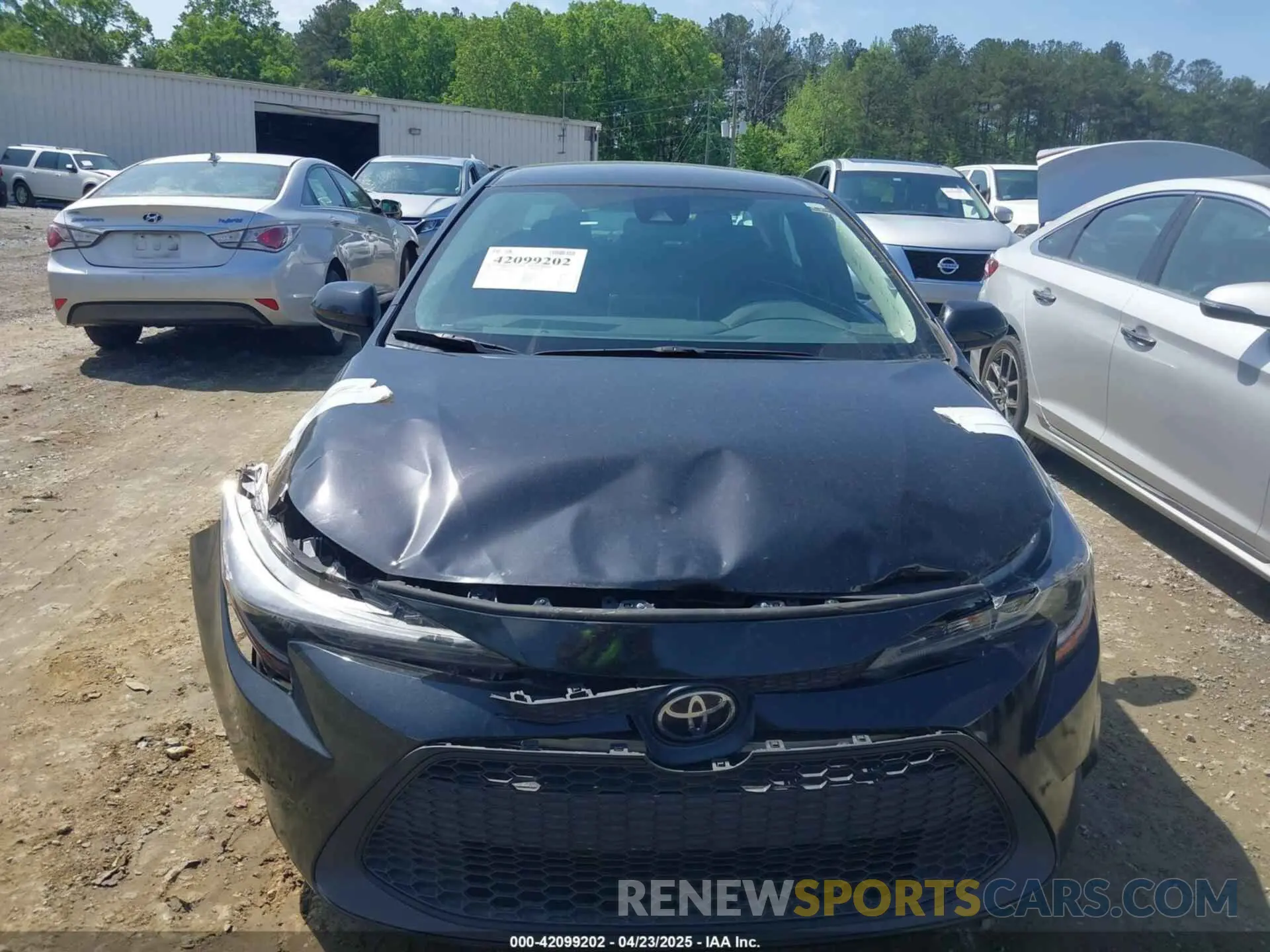 12 Photograph of a damaged car 5YFEPMAE8MP218394 TOYOTA COROLLA 2021