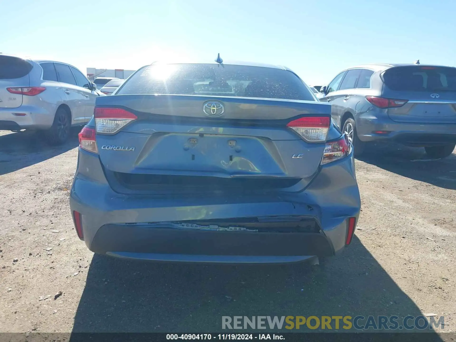 16 Photograph of a damaged car 5YFEPMAE8MP219089 TOYOTA COROLLA 2021