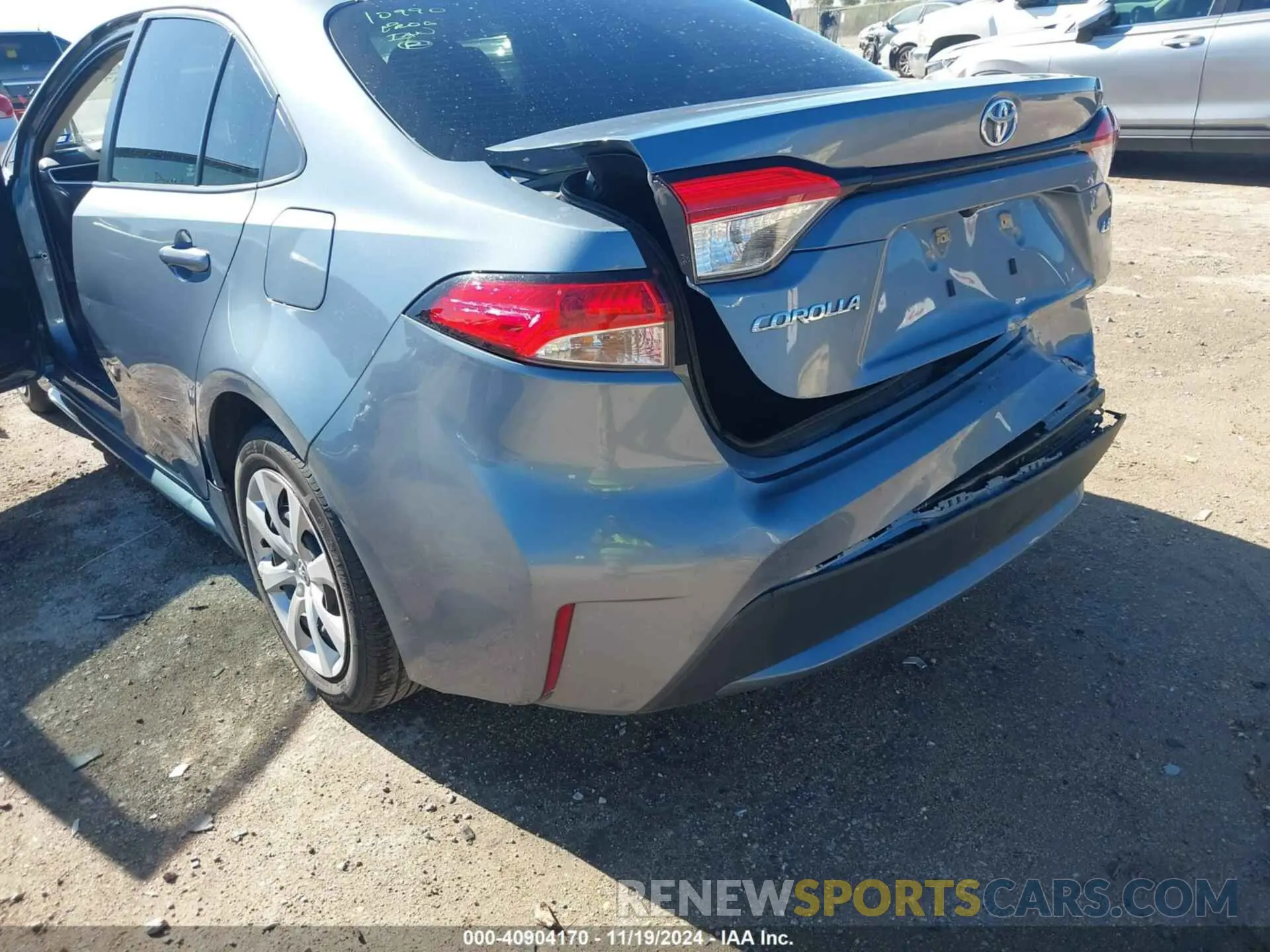 6 Photograph of a damaged car 5YFEPMAE8MP219089 TOYOTA COROLLA 2021