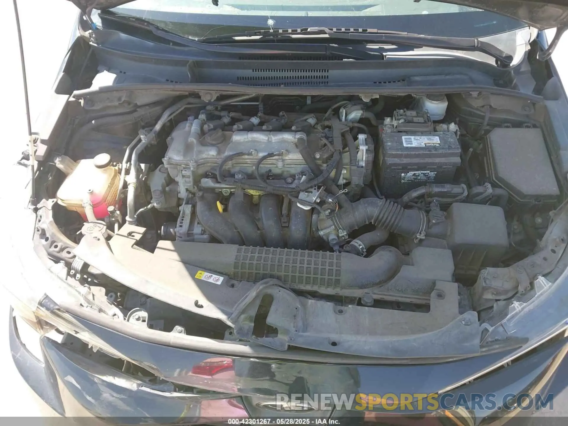 10 Photograph of a damaged car 5YFEPMAE8MP223191 TOYOTA COROLLA 2021