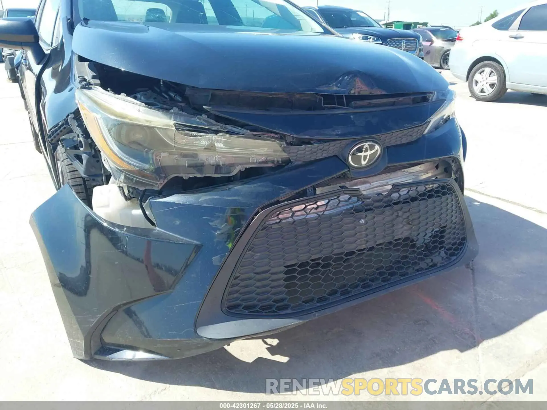 6 Photograph of a damaged car 5YFEPMAE8MP223191 TOYOTA COROLLA 2021