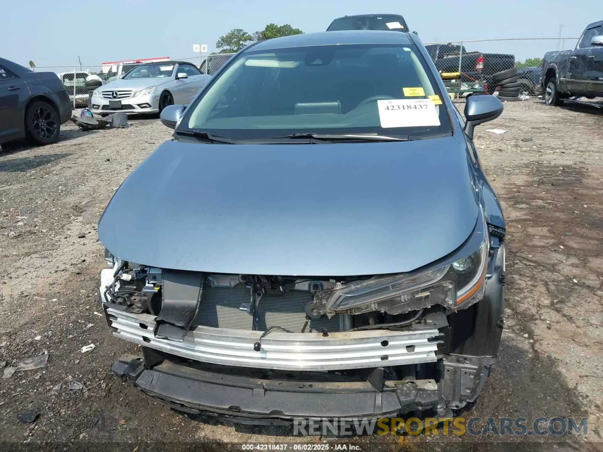 6 Photograph of a damaged car 5YFEPMAE8MP225491 TOYOTA COROLLA 2021