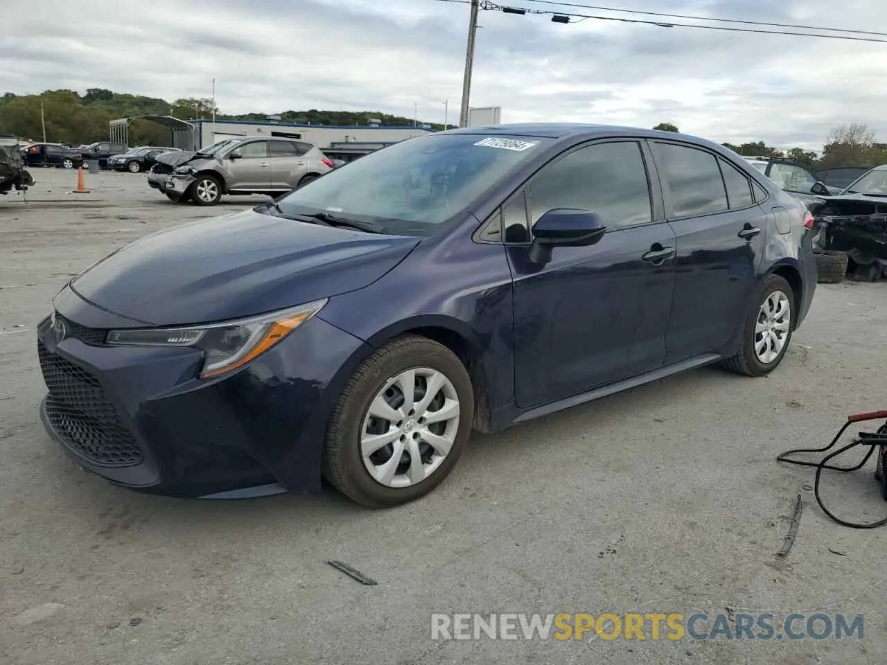1 Photograph of a damaged car 5YFEPMAE8MP228536 TOYOTA COROLLA 2021