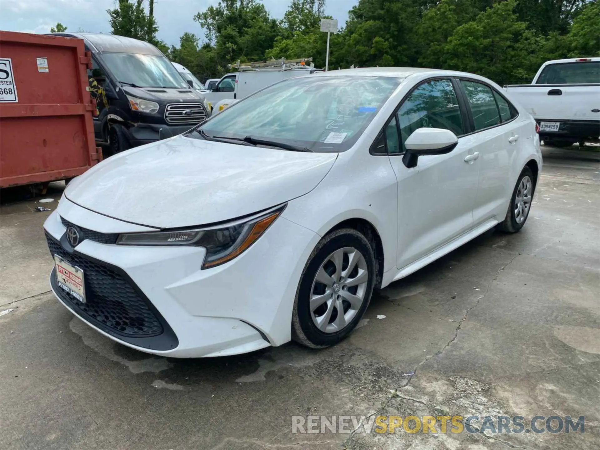 23 Photograph of a damaged car 5YFEPMAE8MP230819 TOYOTA COROLLA 2021