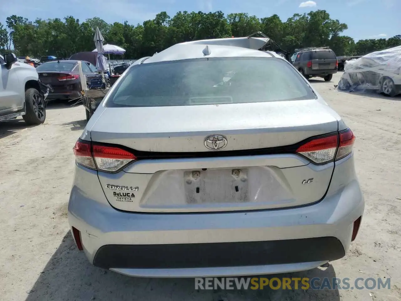 6 Photograph of a damaged car 5YFEPMAE8MP231128 TOYOTA COROLLA 2021