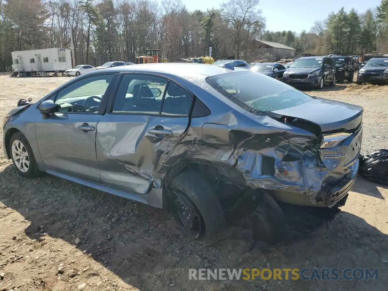 2 Photograph of a damaged car 5YFEPMAE8MP231646 TOYOTA COROLLA 2021