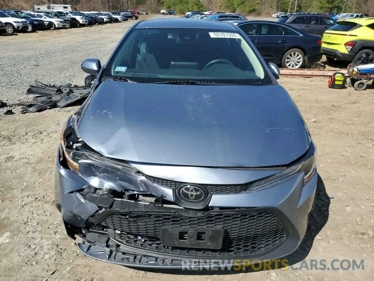 5 Photograph of a damaged car 5YFEPMAE8MP231646 TOYOTA COROLLA 2021