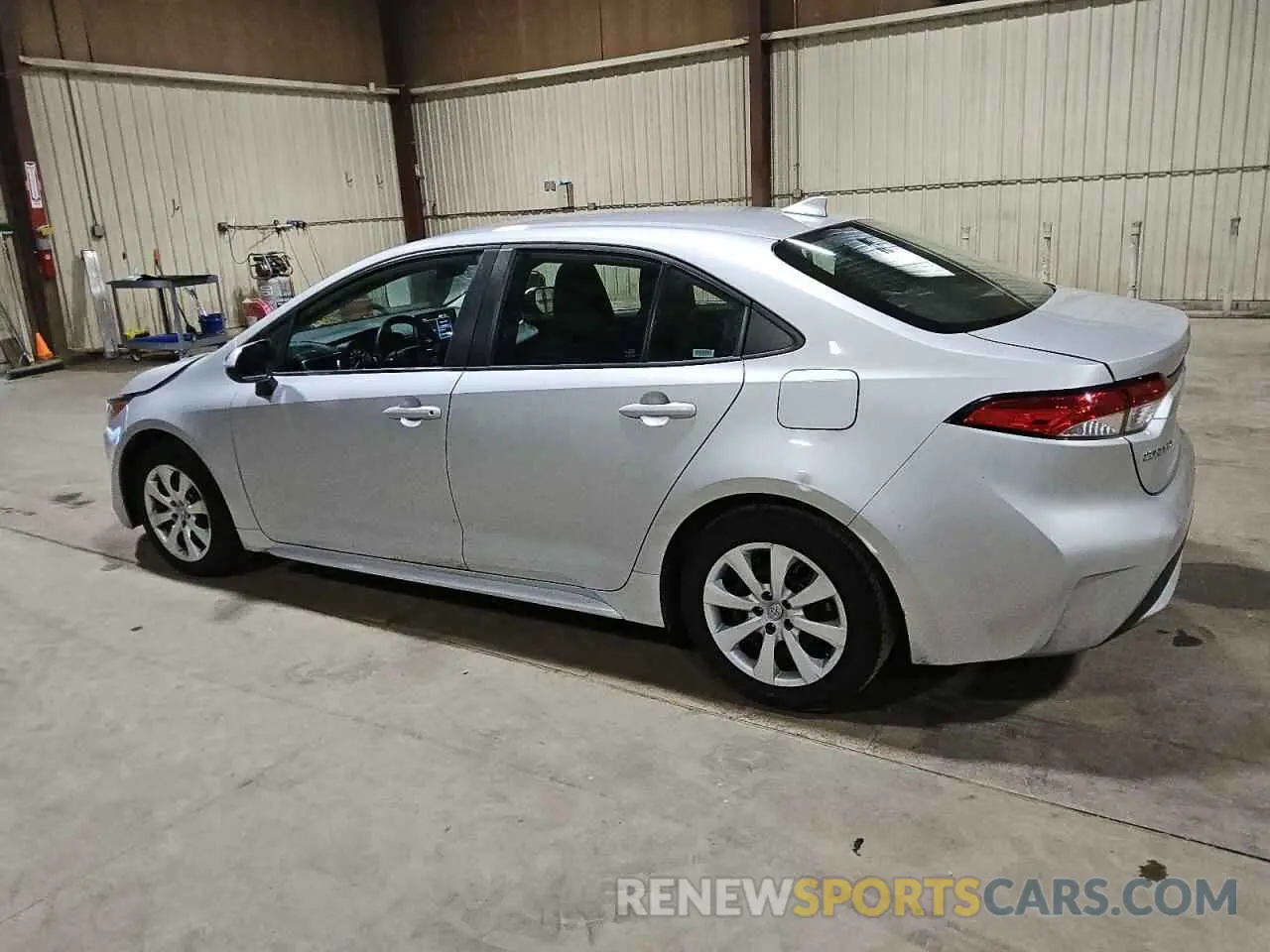 2 Photograph of a damaged car 5YFEPMAE8MP233557 TOYOTA COROLLA 2021
