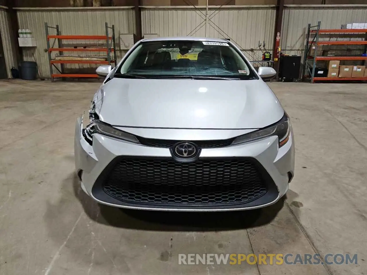 5 Photograph of a damaged car 5YFEPMAE8MP233557 TOYOTA COROLLA 2021
