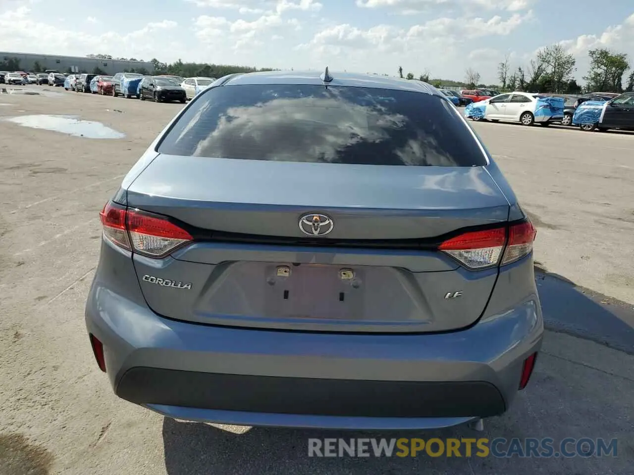 6 Photograph of a damaged car 5YFEPMAE8MP236376 TOYOTA COROLLA 2021