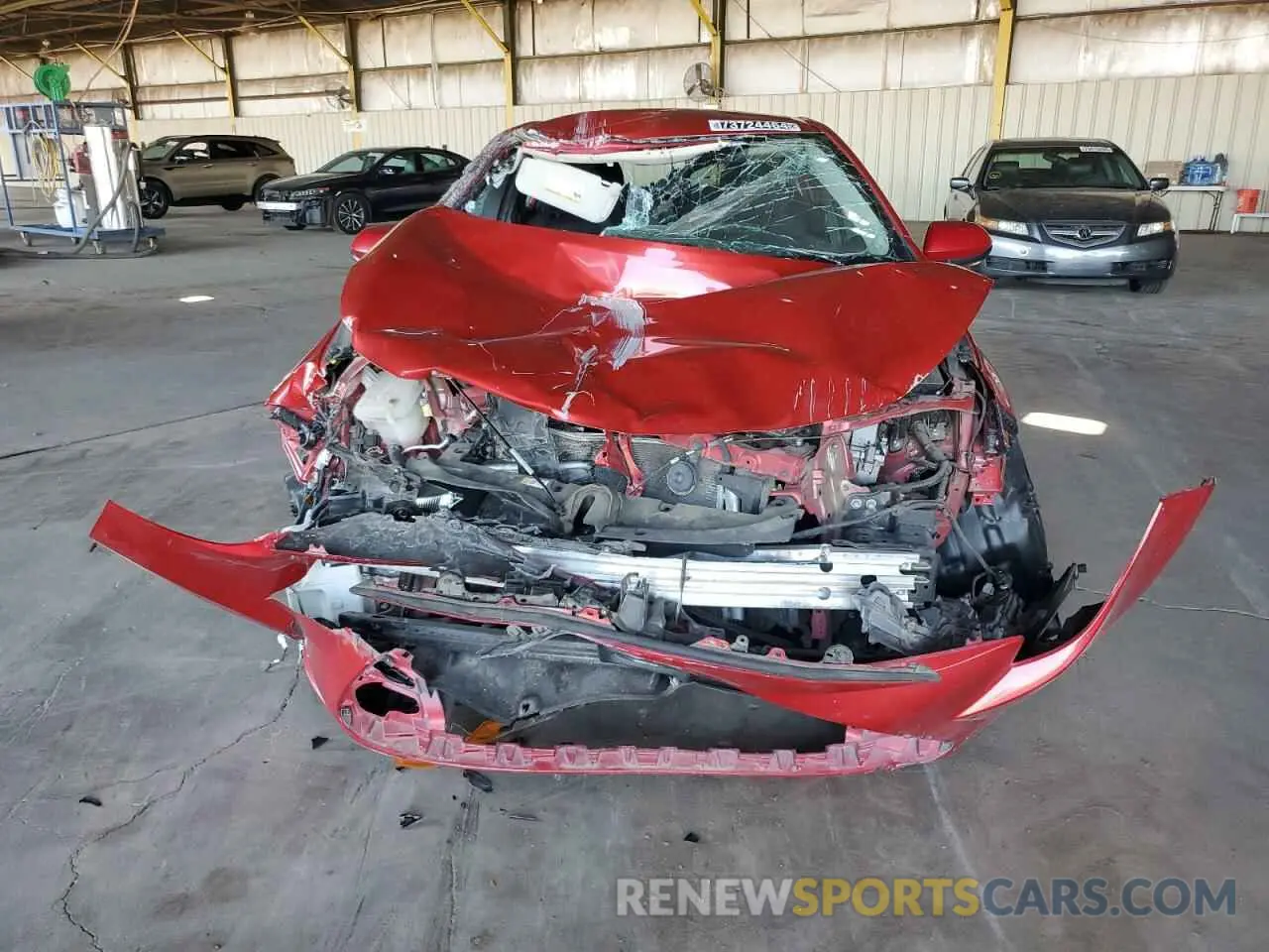 5 Photograph of a damaged car 5YFEPMAE8MP240038 TOYOTA COROLLA 2021