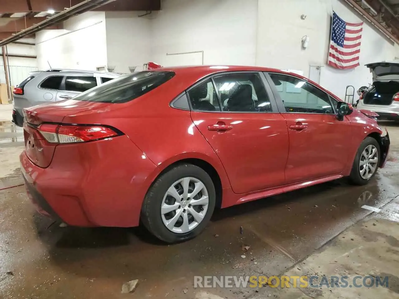 3 Photograph of a damaged car 5YFEPMAE8MP240329 TOYOTA COROLLA 2021