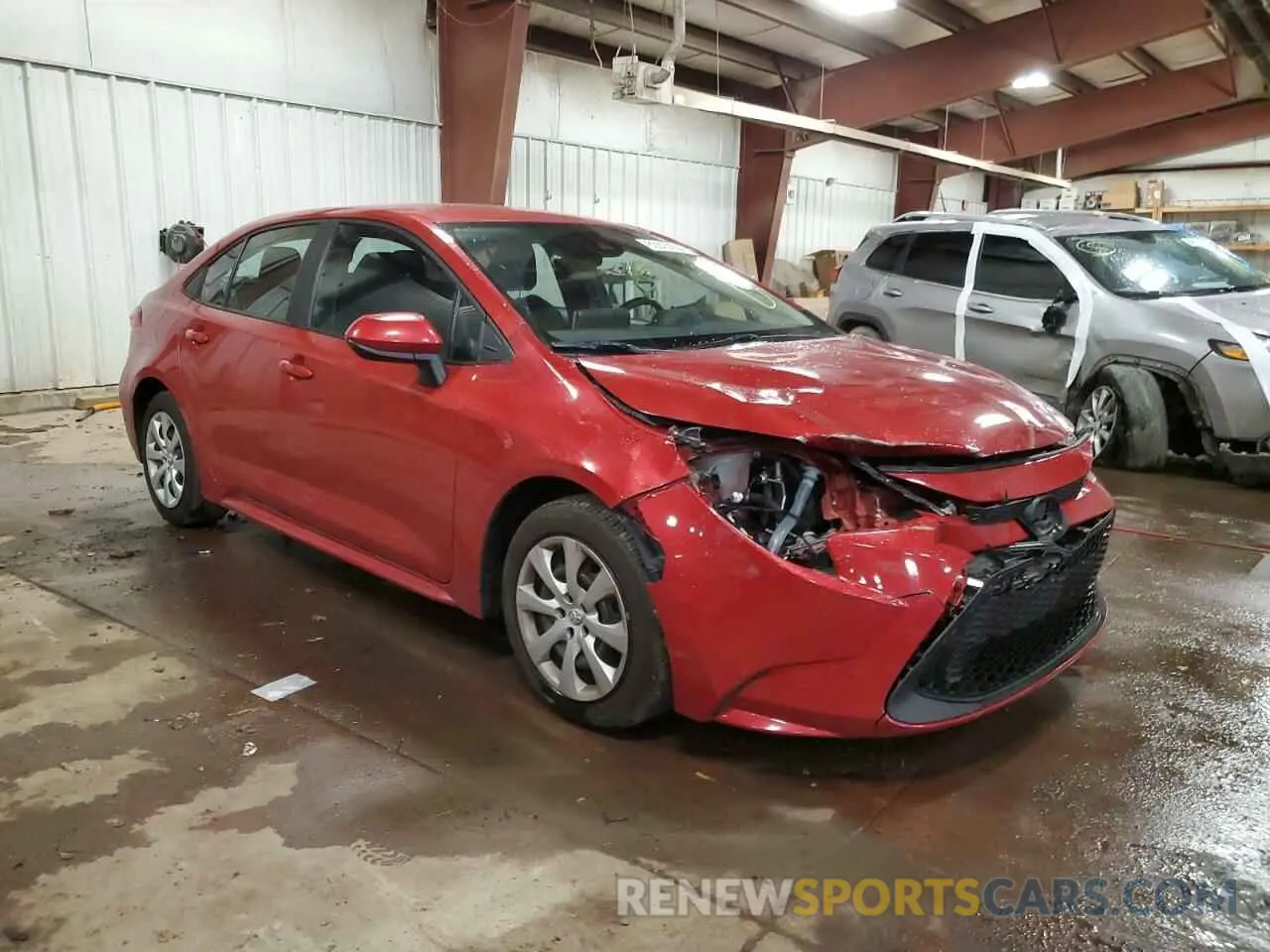 4 Photograph of a damaged car 5YFEPMAE8MP240329 TOYOTA COROLLA 2021