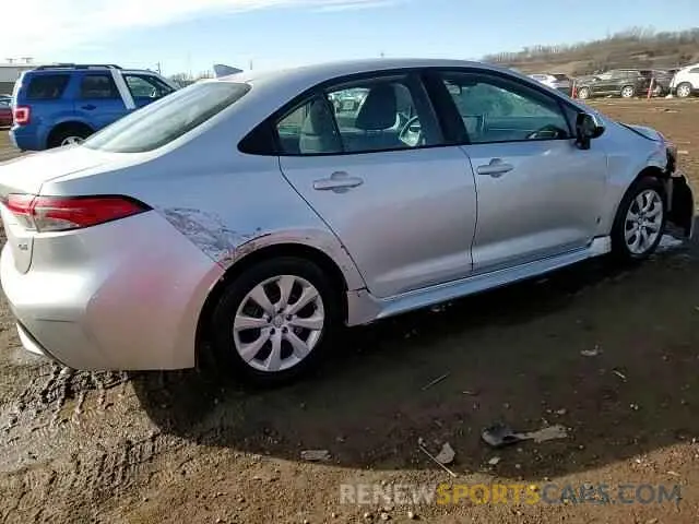 13 Photograph of a damaged car 5YFEPMAE8MP240895 TOYOTA COROLLA 2021