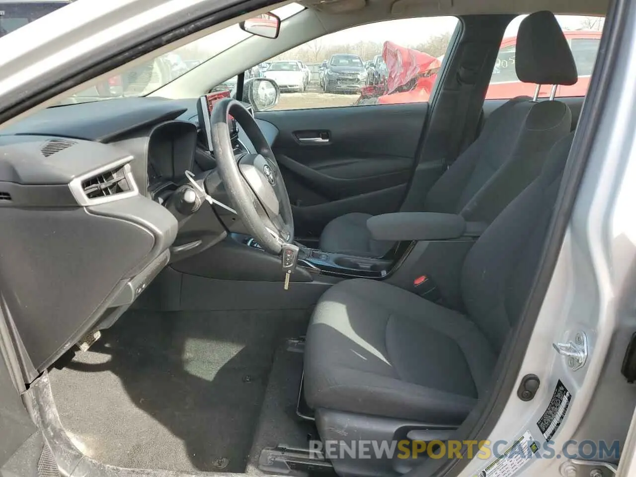 7 Photograph of a damaged car 5YFEPMAE8MP240895 TOYOTA COROLLA 2021