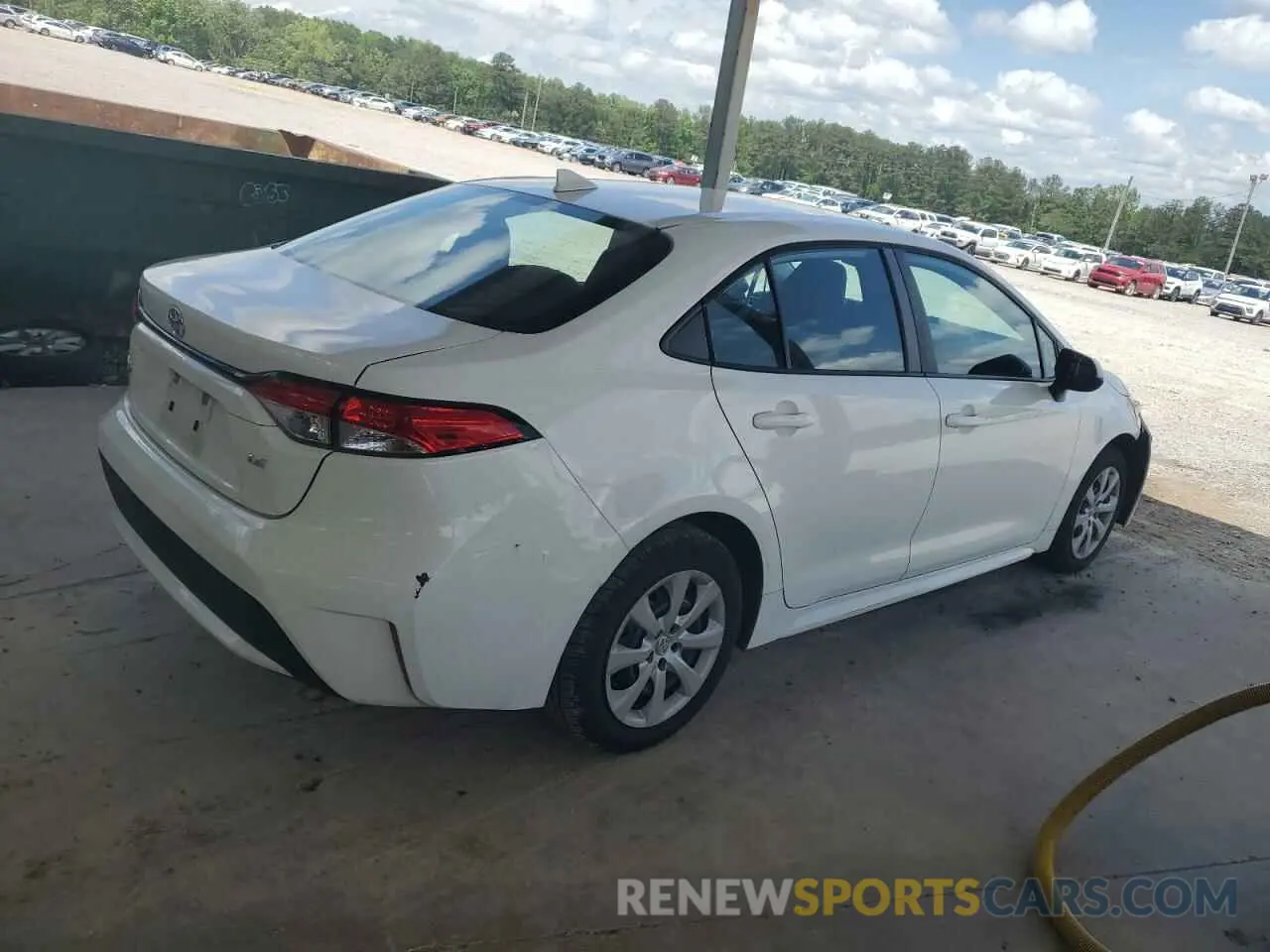 3 Photograph of a damaged car 5YFEPMAE8MP243327 TOYOTA COROLLA 2021