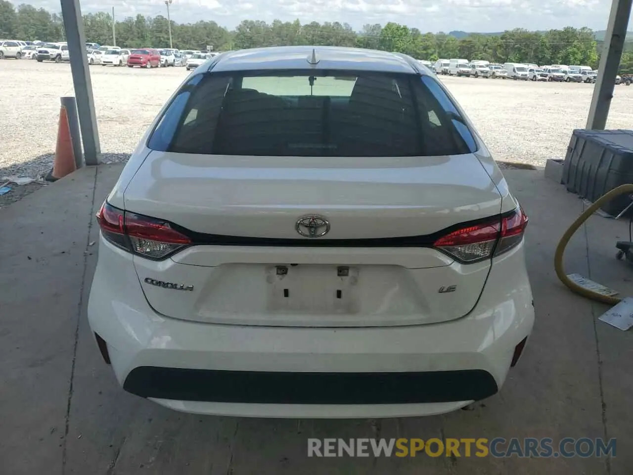 6 Photograph of a damaged car 5YFEPMAE8MP243327 TOYOTA COROLLA 2021
