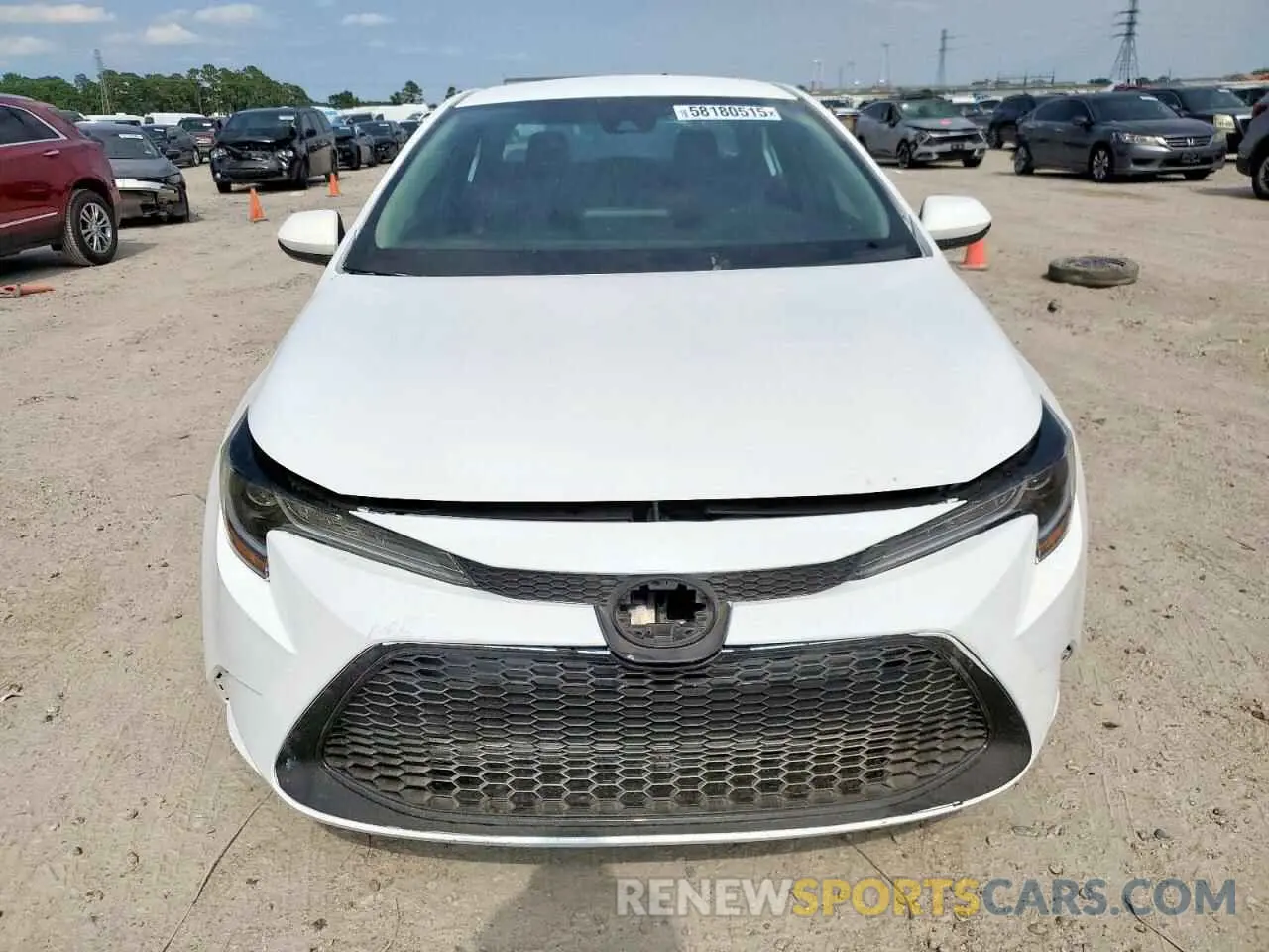 5 Photograph of a damaged car 5YFEPMAE8MP243859 TOYOTA COROLLA 2021