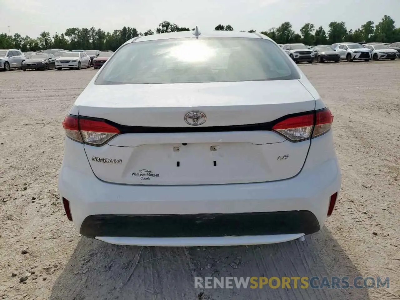 6 Photograph of a damaged car 5YFEPMAE8MP243859 TOYOTA COROLLA 2021