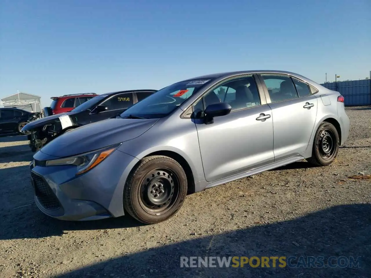 1 Photograph of a damaged car 5YFEPMAE8MP245191 TOYOTA COROLLA 2021