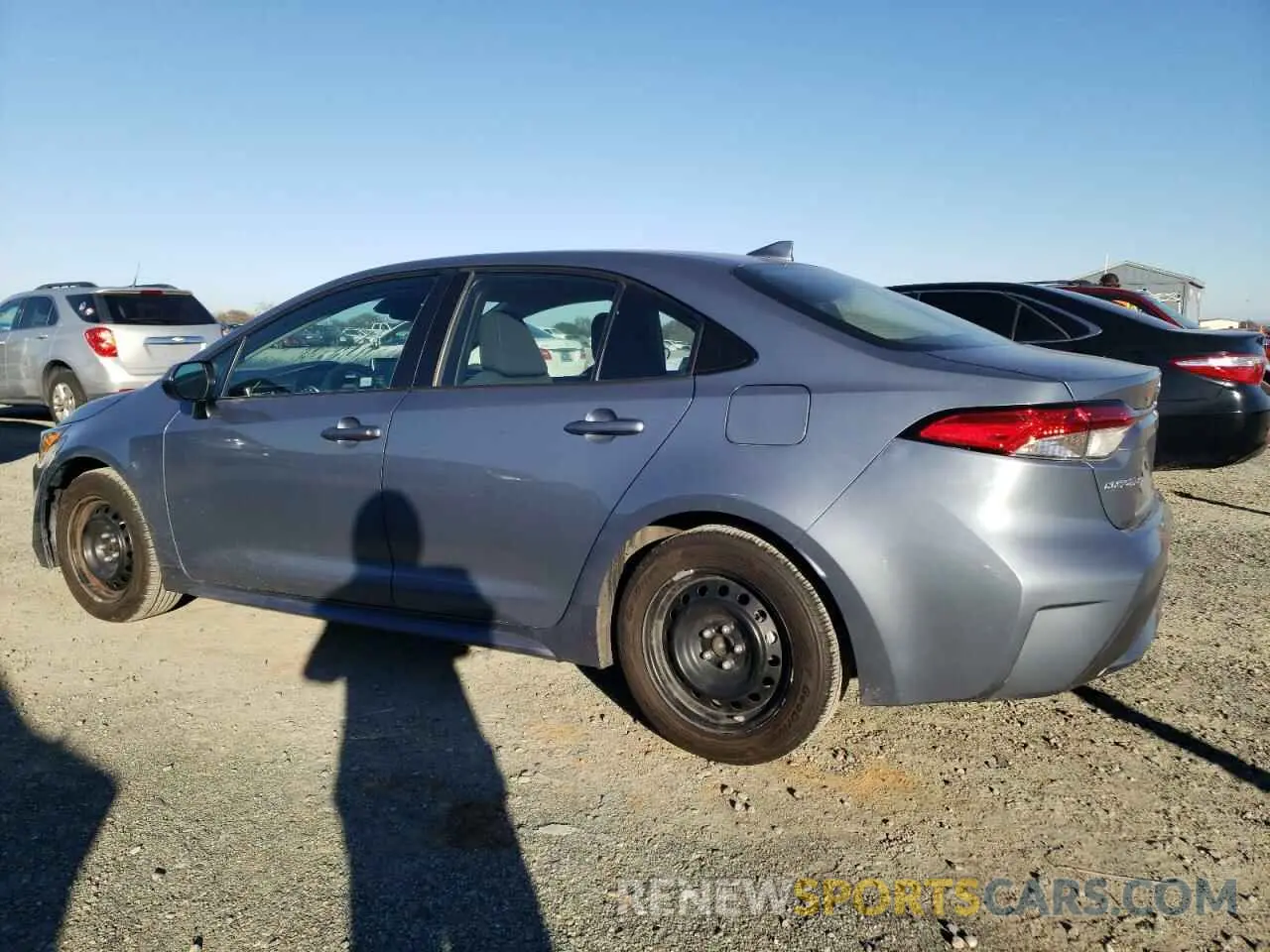 2 Photograph of a damaged car 5YFEPMAE8MP245191 TOYOTA COROLLA 2021
