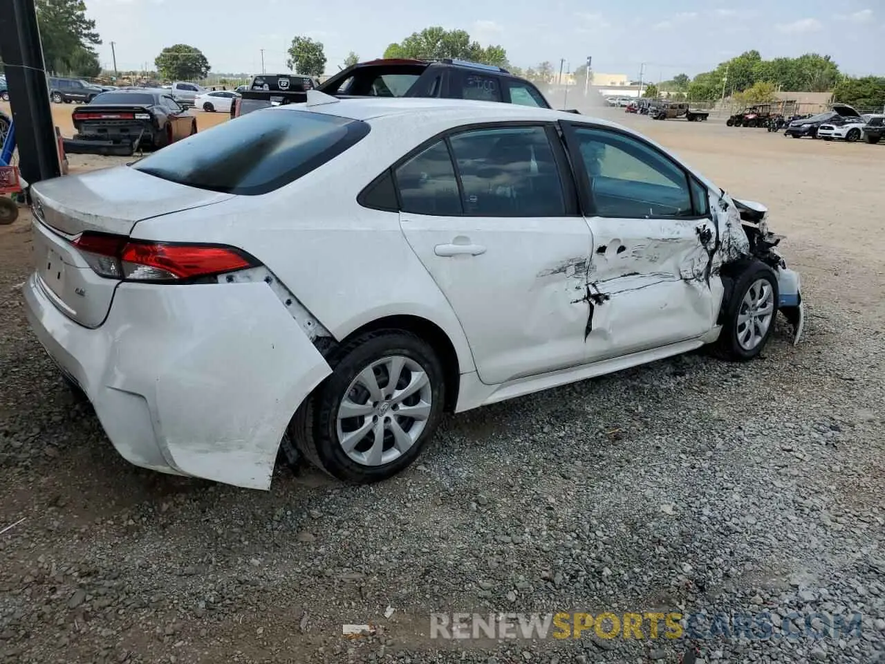 3 Photograph of a damaged car 5YFEPMAE8MP250603 TOYOTA COROLLA 2021