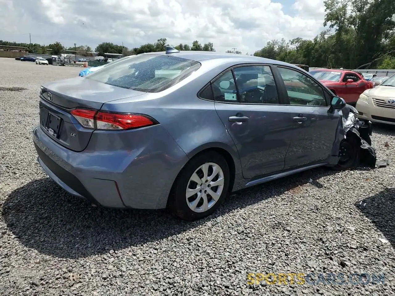3 Photograph of a damaged car 5YFEPMAE8MP256563 TOYOTA COROLLA 2021