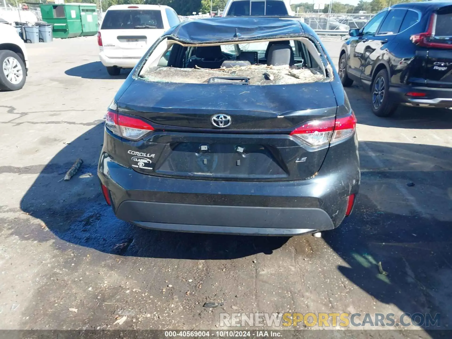 16 Photograph of a damaged car 5YFEPMAE8MP263884 TOYOTA COROLLA 2021