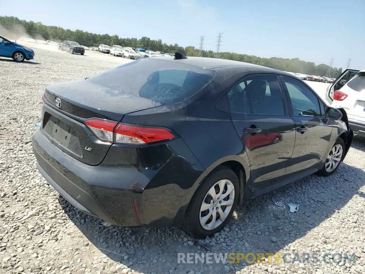 3 Photograph of a damaged car 5YFEPMAE8MP270334 TOYOTA COROLLA 2021