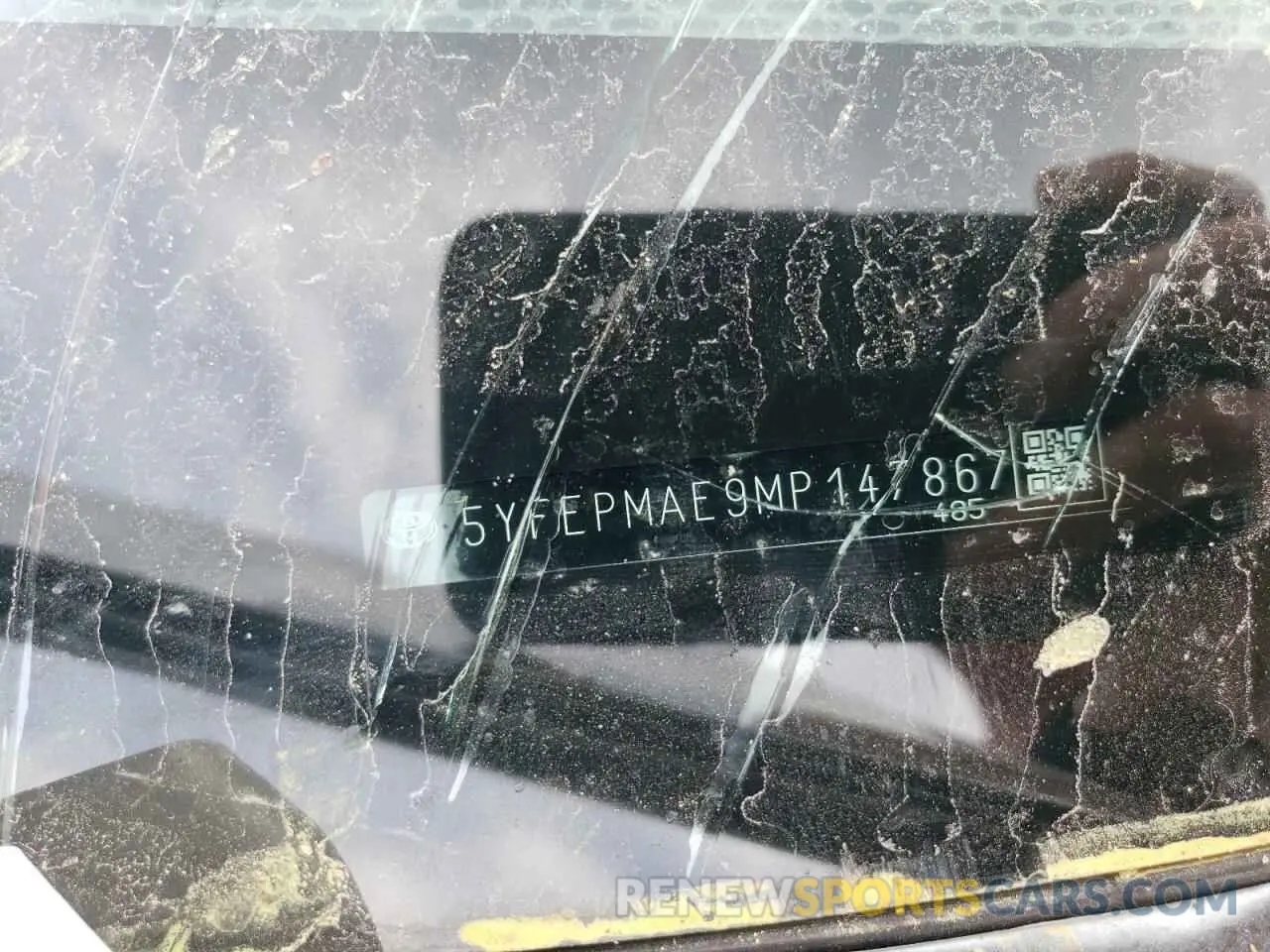 12 Photograph of a damaged car 5YFEPMAE9MP147867 TOYOTA COROLLA 2021