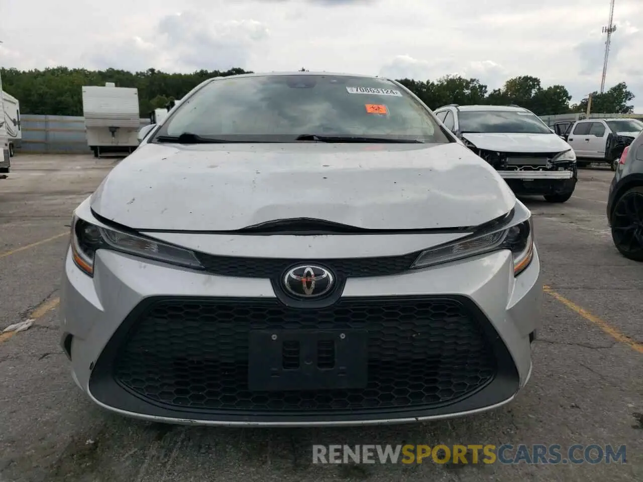 5 Photograph of a damaged car 5YFEPMAE9MP147867 TOYOTA COROLLA 2021