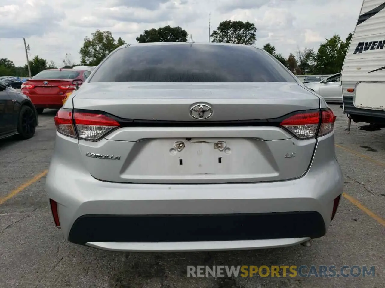 6 Photograph of a damaged car 5YFEPMAE9MP147867 TOYOTA COROLLA 2021
