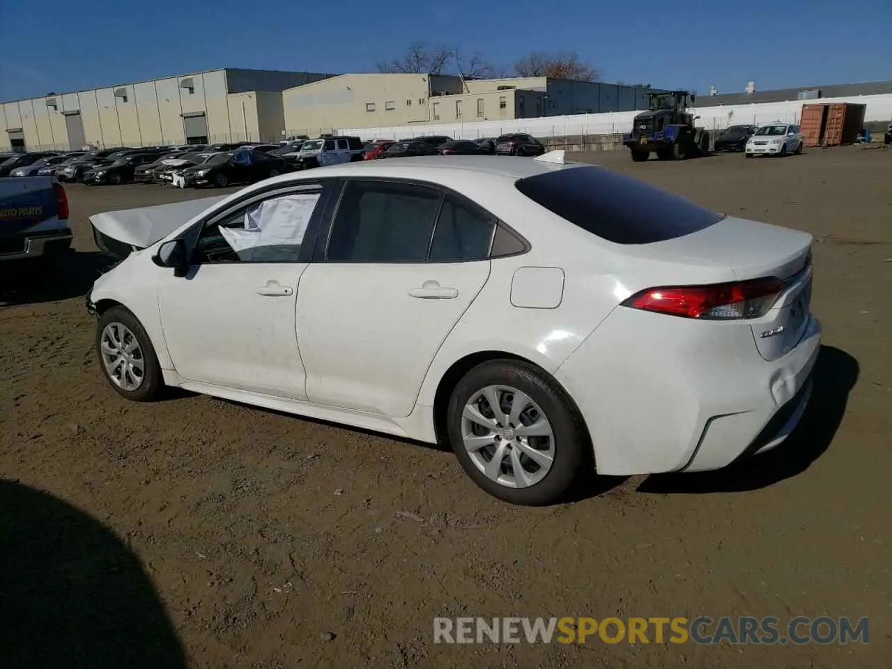 2 Photograph of a damaged car 5YFEPMAE9MP153989 TOYOTA COROLLA 2021