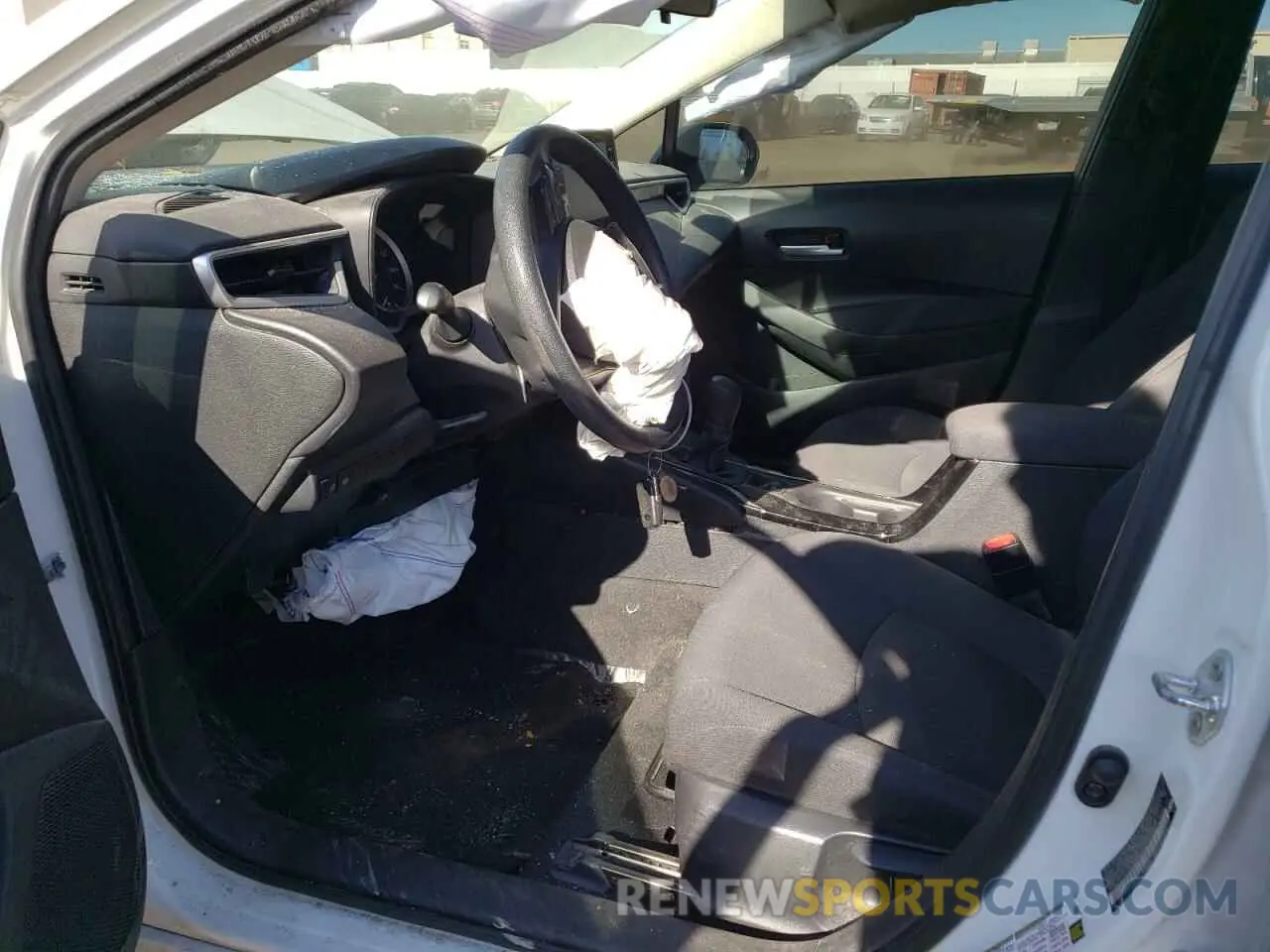 7 Photograph of a damaged car 5YFEPMAE9MP153989 TOYOTA COROLLA 2021