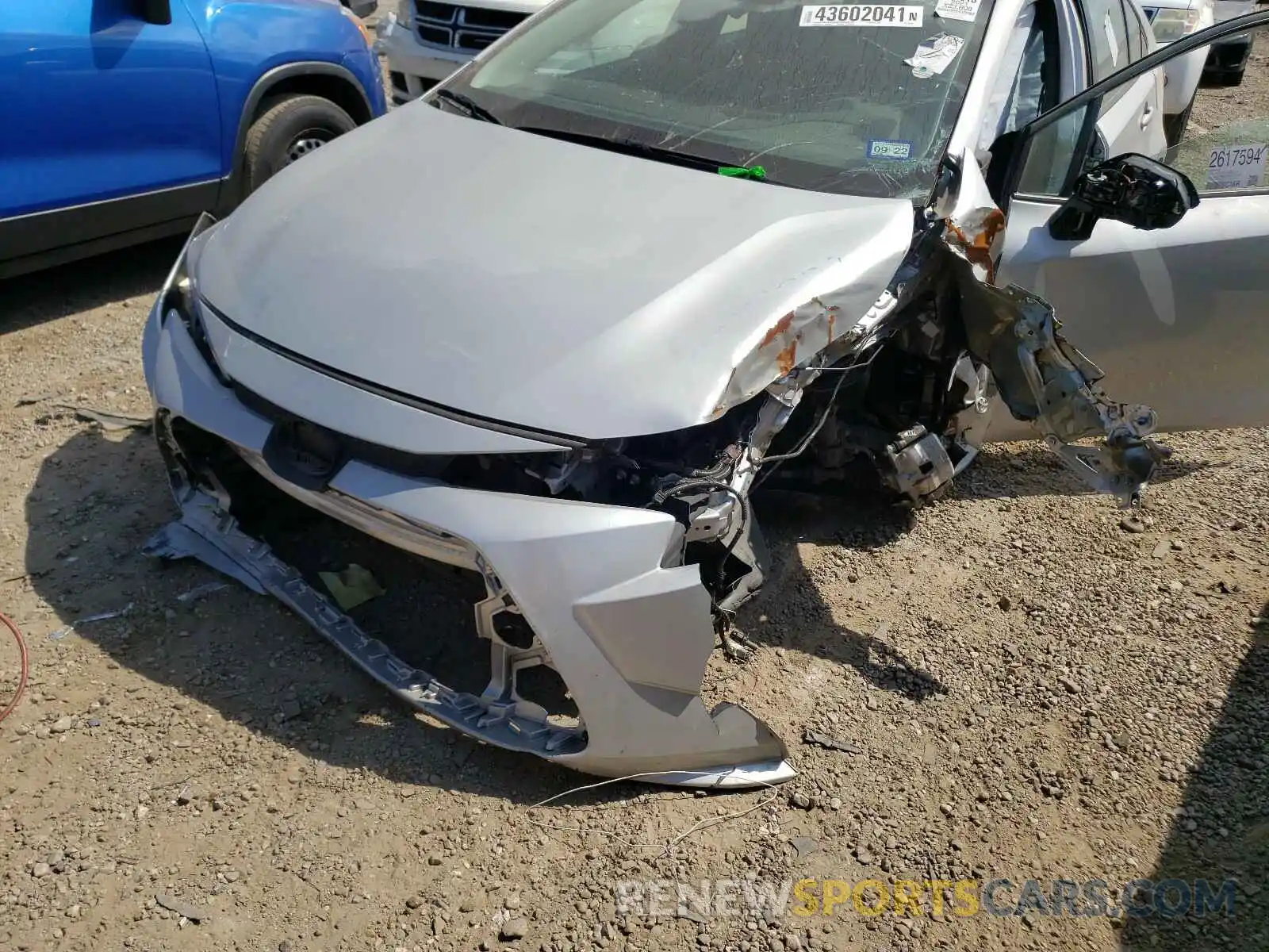 9 Photograph of a damaged car 5YFEPMAE9MP157203 TOYOTA COROLLA 2021