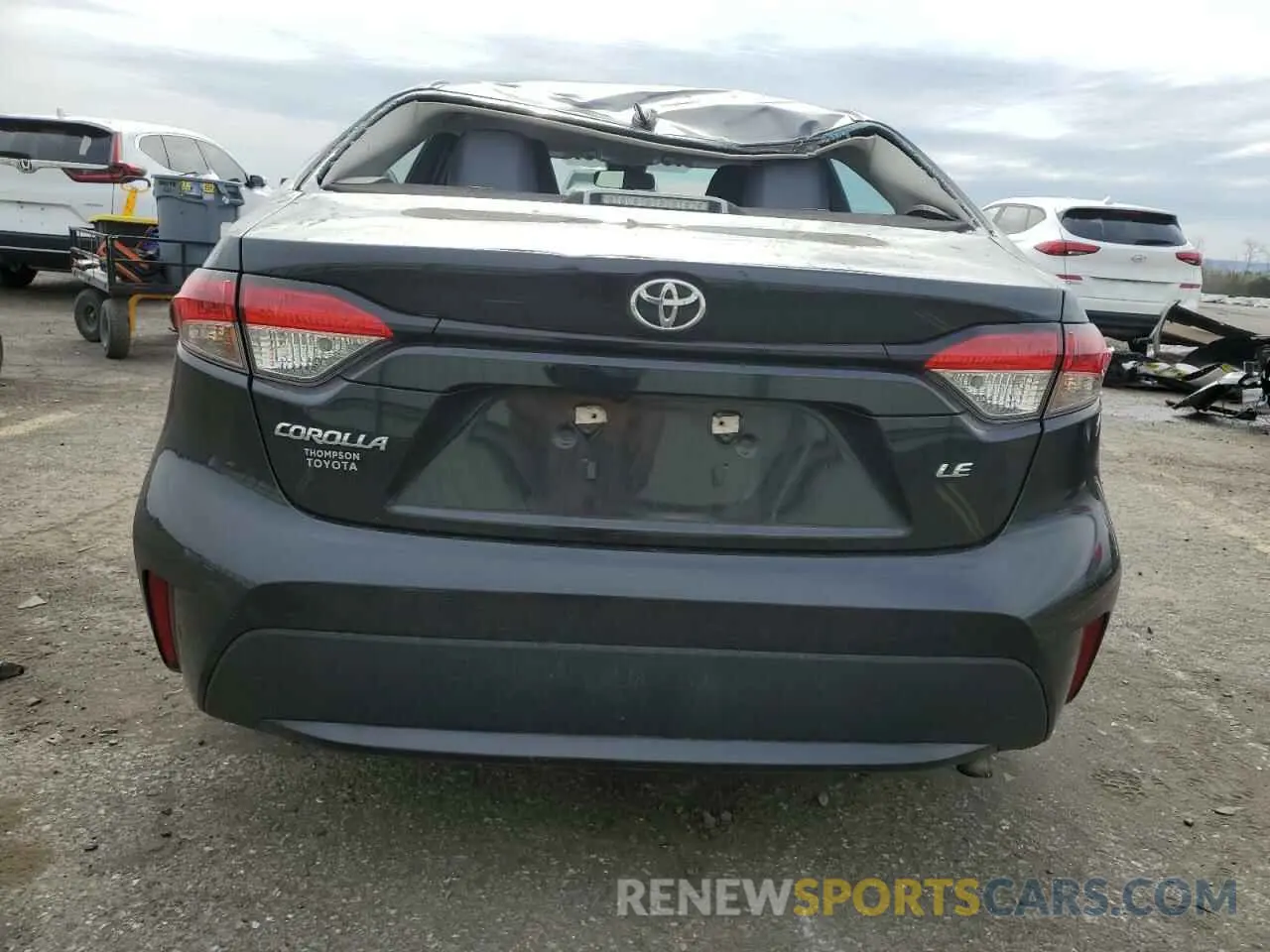 6 Photograph of a damaged car 5YFEPMAE9MP162319 TOYOTA COROLLA 2021