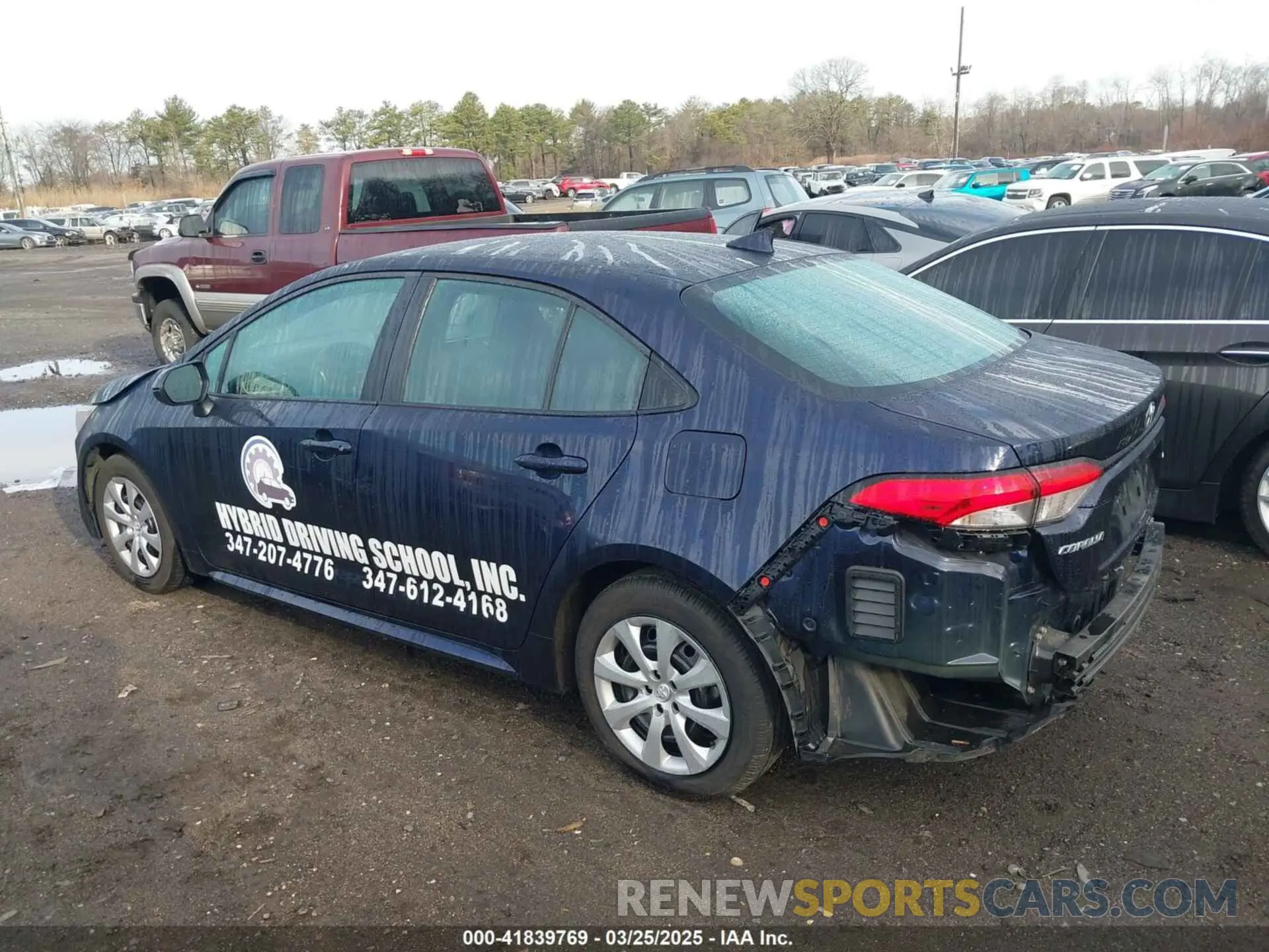 14 Photograph of a damaged car 5YFEPMAE9MP167360 TOYOTA COROLLA 2021